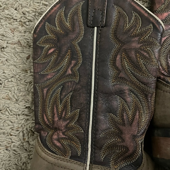 Laredo Brown Western Cowboy Boots - Picture 8 of 8